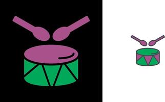 Drum Icon Design vector