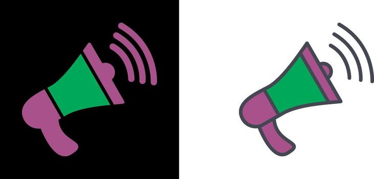 Announcing Icon Design vector