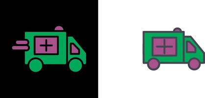 Ambulance Icon Design vector