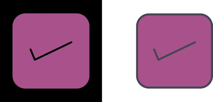 Checkbox Icon Design vector