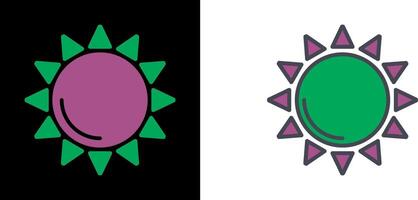 Sun Icon Design vector