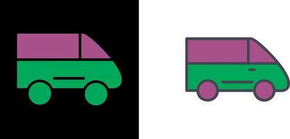 Van Icon Design vector