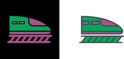 Train Icon Design vector