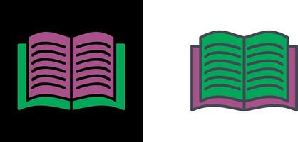 Textbook Icon Design vector