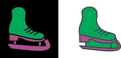 diseño de icono de patines vector