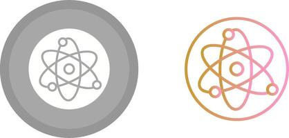 Atom Icon Design vector