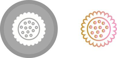 Sunflower Icon Design vector