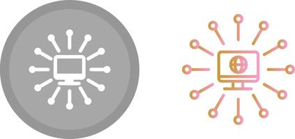 Networks Icon Design vector