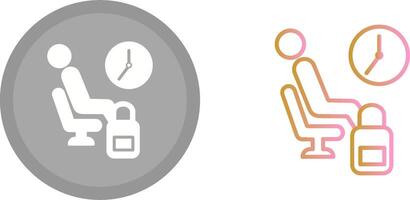 Waiting Icon Design vector