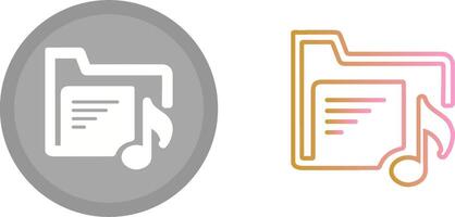 Songs Icon Design vector