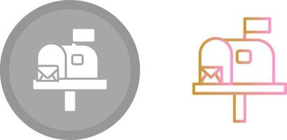 Mailbox Icon Design vector