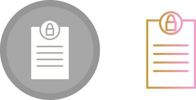 Security Icon Design vector