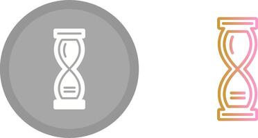 Hourglass Icon Design vector