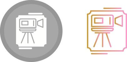 Camcorder Icon Design vector