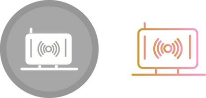 Wireless Icon Design vector