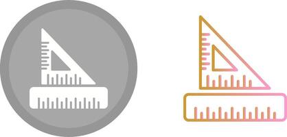 Ruler Icon Design vector