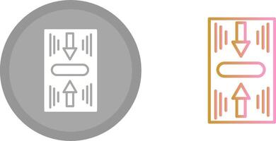 Alignment Icon Design vector