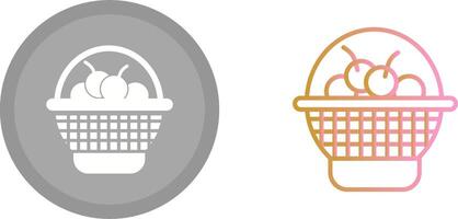 Basket Icon Design vector