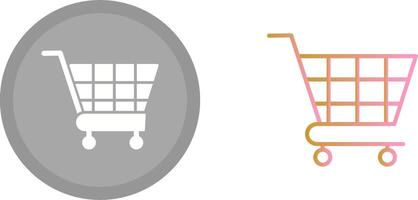 Trolley Icon Design vector