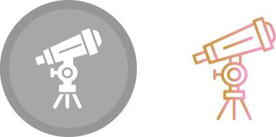 Telescope Icon Design vector