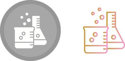 Beaker Icon Design vector