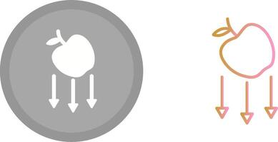 Gravity Icon Design vector