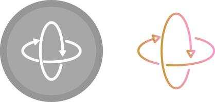 Rotate Icon Design vector