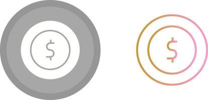 Coins Icon Design vector