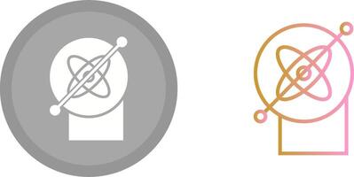 Gyroscope Icon Design vector