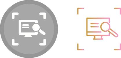 Scan Icon Design vector