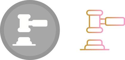 Gavel Icon Design vector