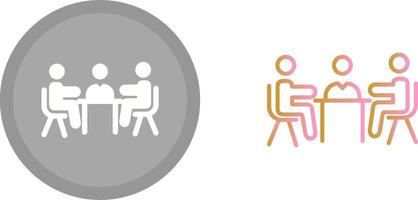 Meeting Icon Design vector