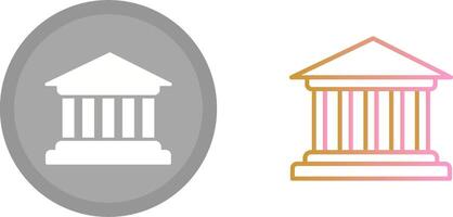 Parthenon Icon Design vector