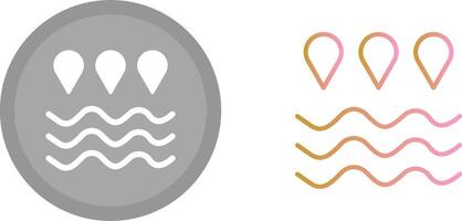 Water Icon Design vector