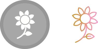 diseño de icono de flores vector