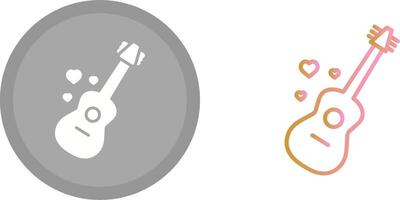 Guitar Icon Design vector