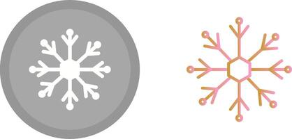 Snowflake Icon Design vector