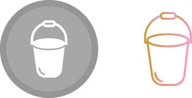 Bucket Icon Design vector