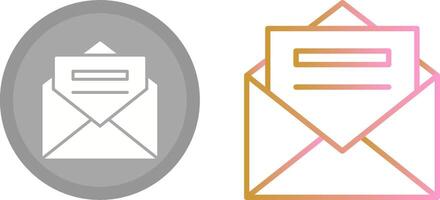 Envelope Icon Design vector