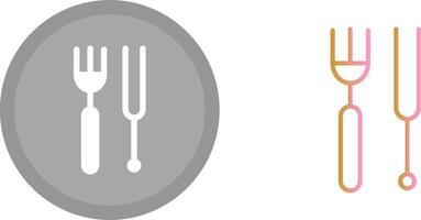 Fork Icon Design vector