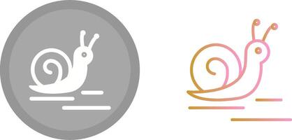 Snail Icon Design vector