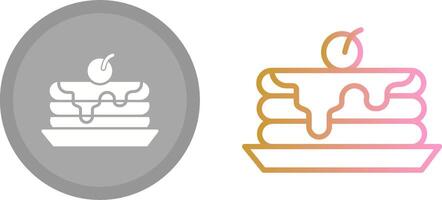 Pancake Icon Design vector
