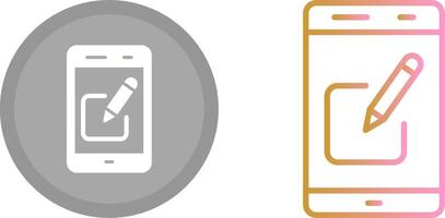 Edit Icon Design vector