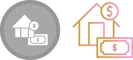 Mortgage Icon Design vector