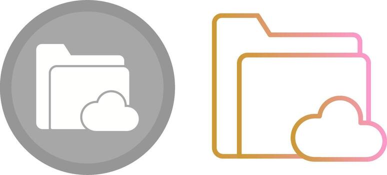 Folder Icon Design vector