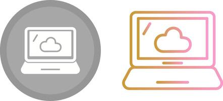 Laptop Icon Design vector