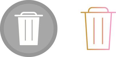 Garbage Icon Design vector