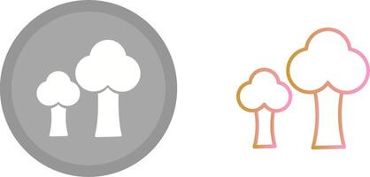 Trees Icon Design vector