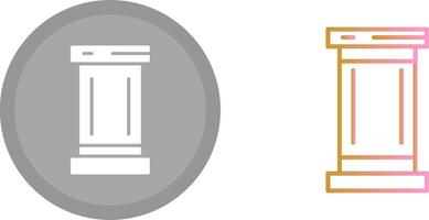 Pillar Icon Design vector