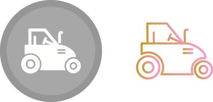 Tractor Icon Design vector